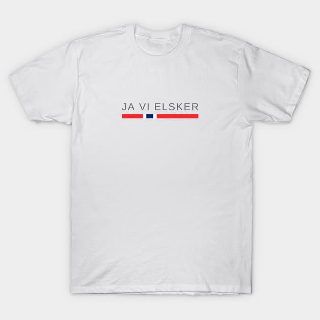 Ja vi elsker - Norway T-Shirt by tshirtsnorway